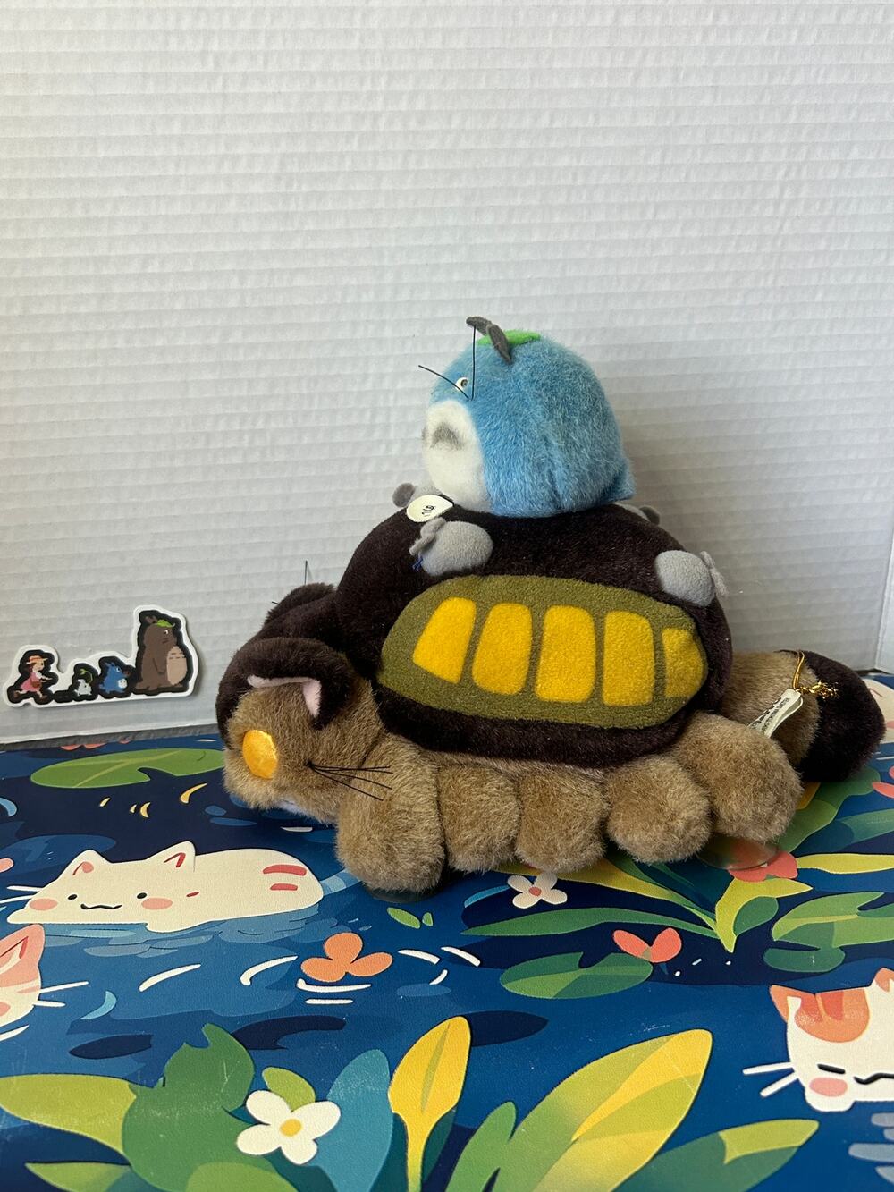 Vintage Studio Ghibli My Neighbor Totoro Cat Bus Plush Stuffed Animal Toy Doll